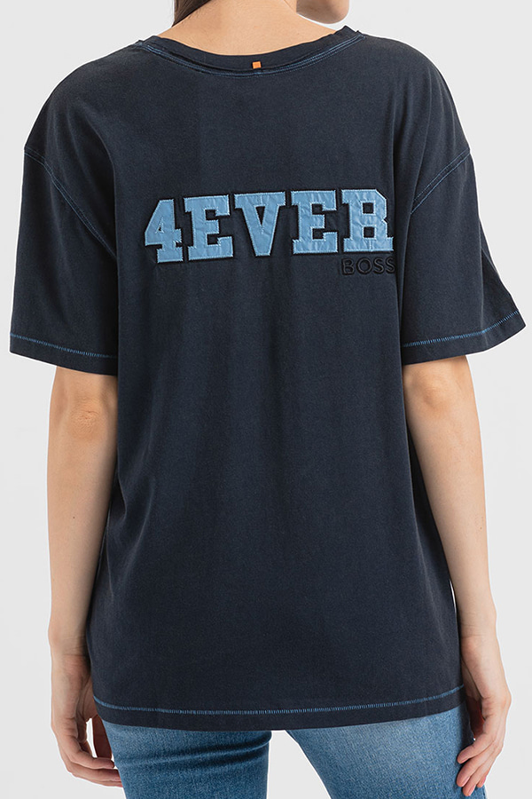 ΜΠΛΟΥΖΑ T-SHIRT BOSS - 404 ΜΠΛΕ